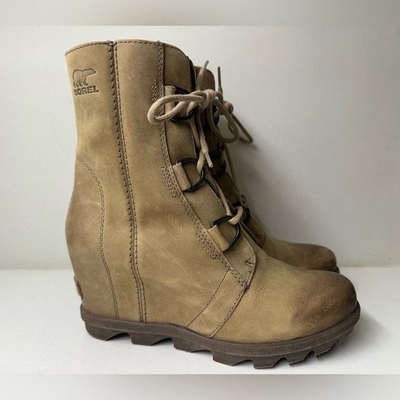 Sorel Shoes - SOREL Women's Size 8 Joan of Arctic Wedge II Waterproof Boots Alpine Brown